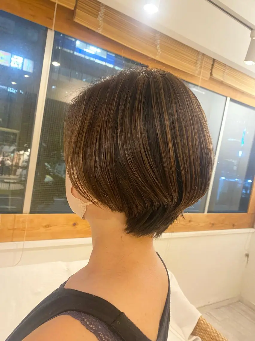 ショート ショートヘア 似合わせ🧚‍♀️ karin🇬🇧のヘアスタイル