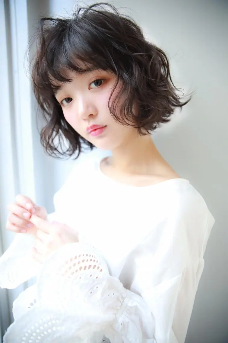 ミディアム カラー パーマ レイヤーカット✂️ 横浜No1♡下鳥翔子のヘアスタイル