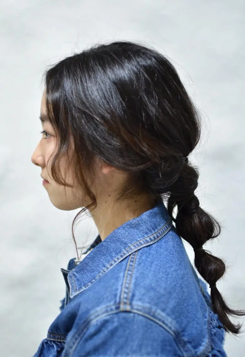 ロング ヘアアレンジ fuchigami suzunoのヘアスタイル