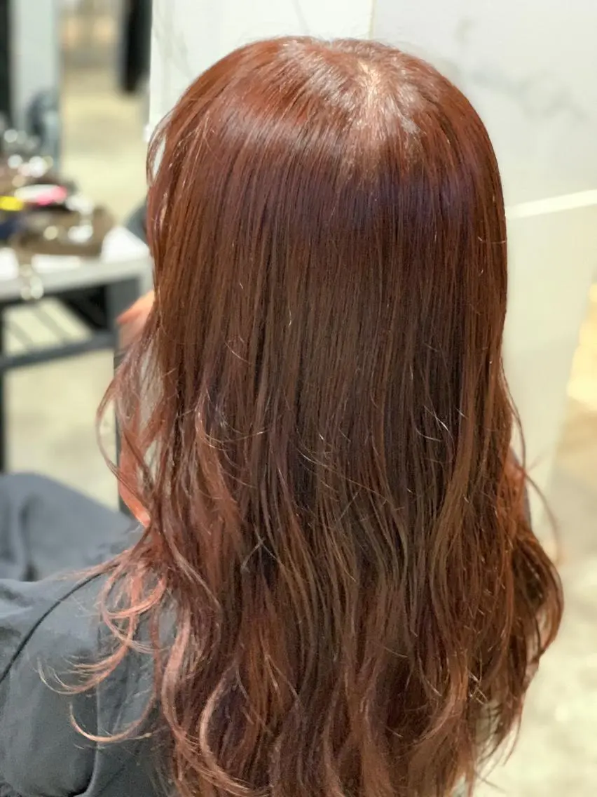 セミロング カラー 【くせ毛さんのお悩み 解決🍀】栗橋のヘアスタイル