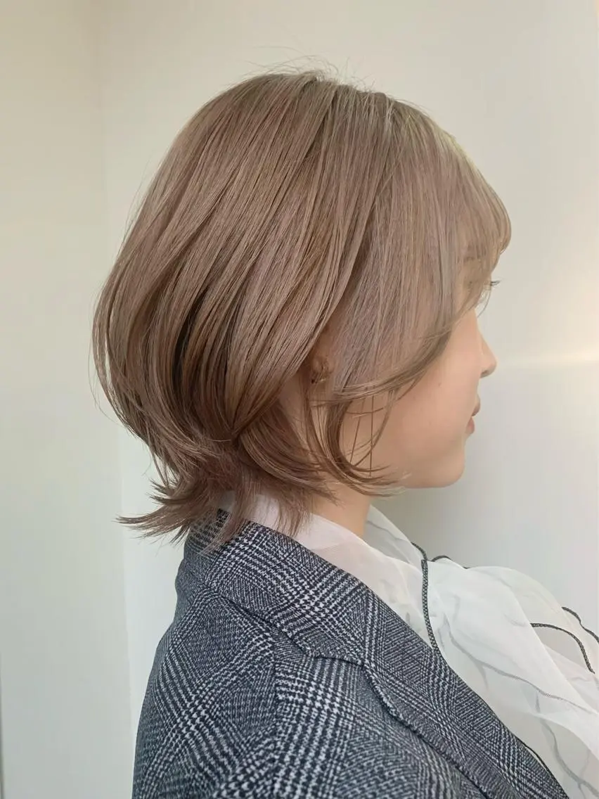 ミディアム カラー レイヤー / メンズ 🇰🇷 細江 美紅のヘアスタイル