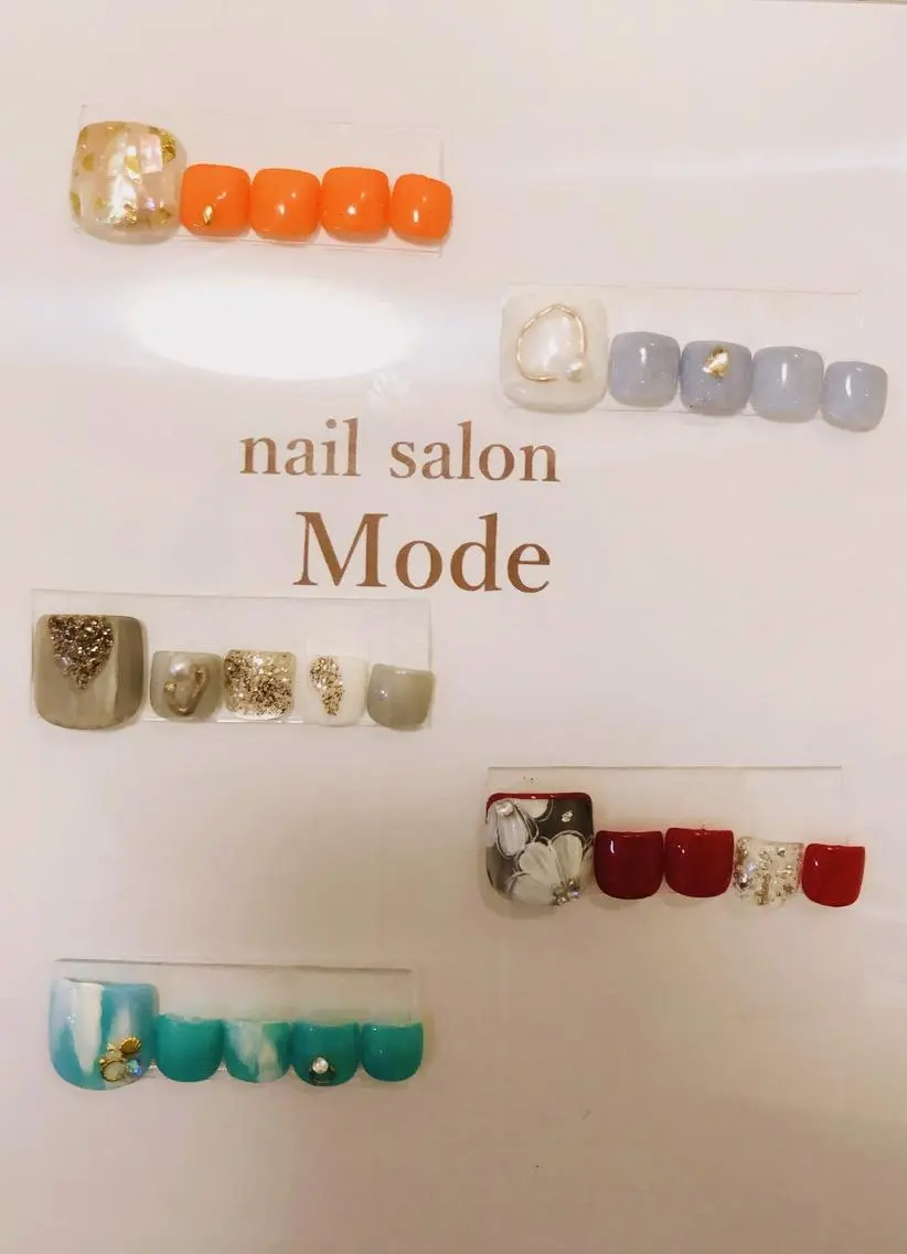 フットネイル yochi nailのネイルデザイン