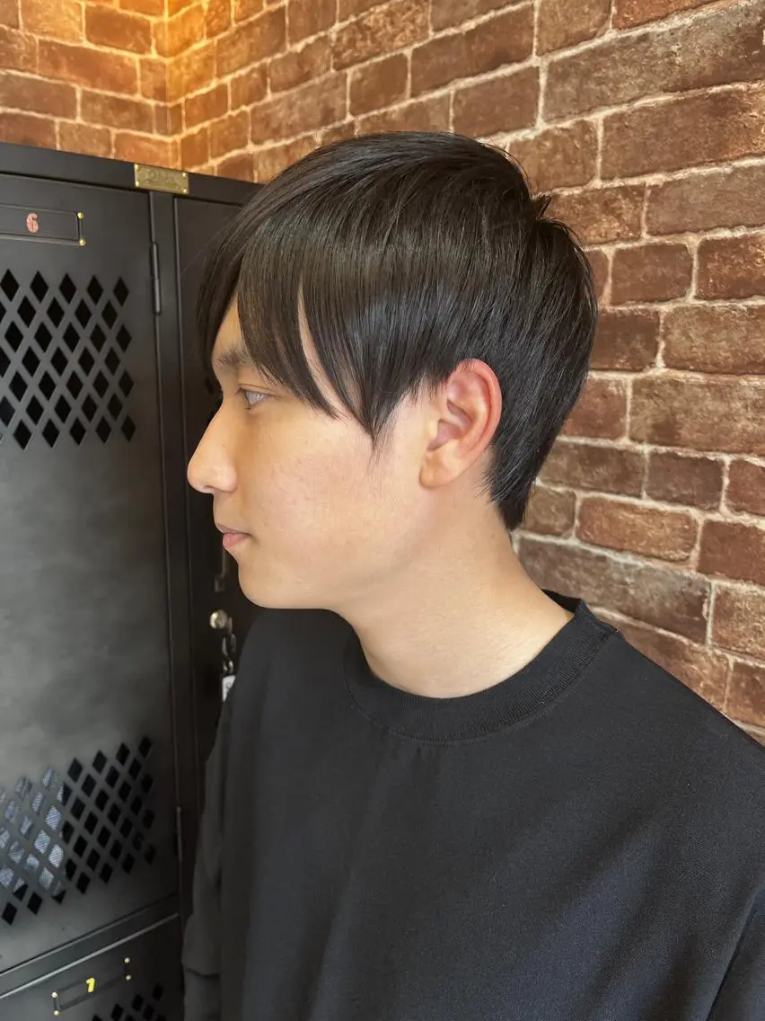 ショート カラー パーマ ヘアアレンジ メンズ キッズ ネイル マツエク・マツパ アイブロウ メンズパーマ アッシュ 透明感カラー 眉カラー メンズアイブロウ 久木原 ゆりのヘアスタイル