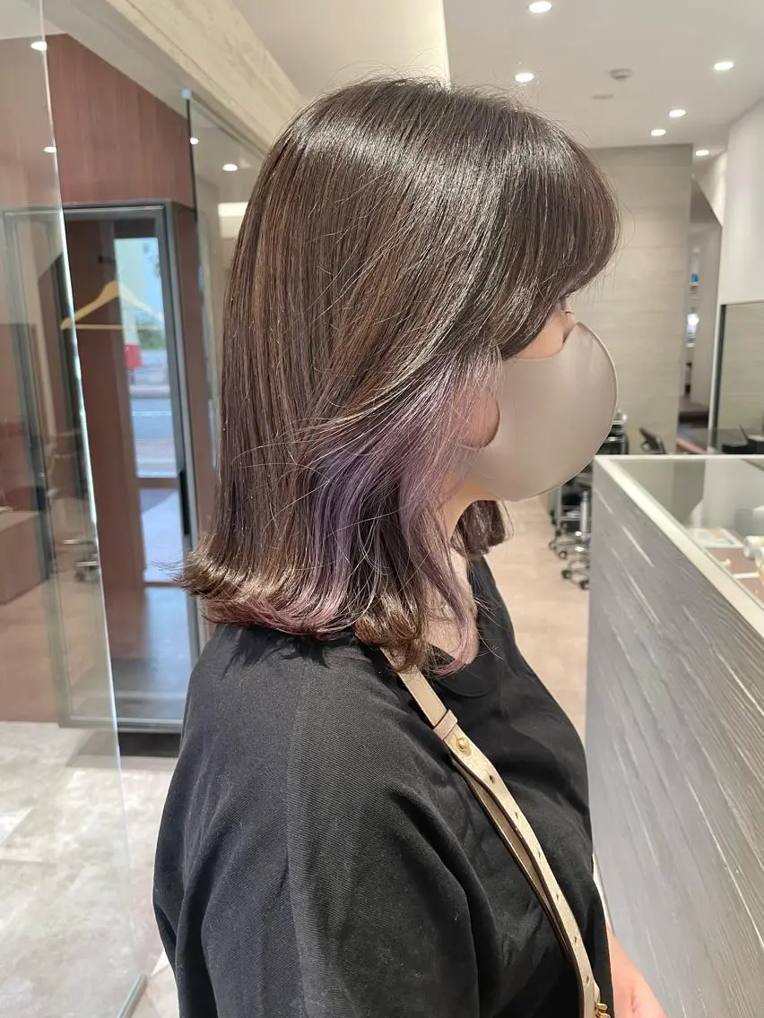 ミディアム 🤍tomoka 🤍のヘアスタイル