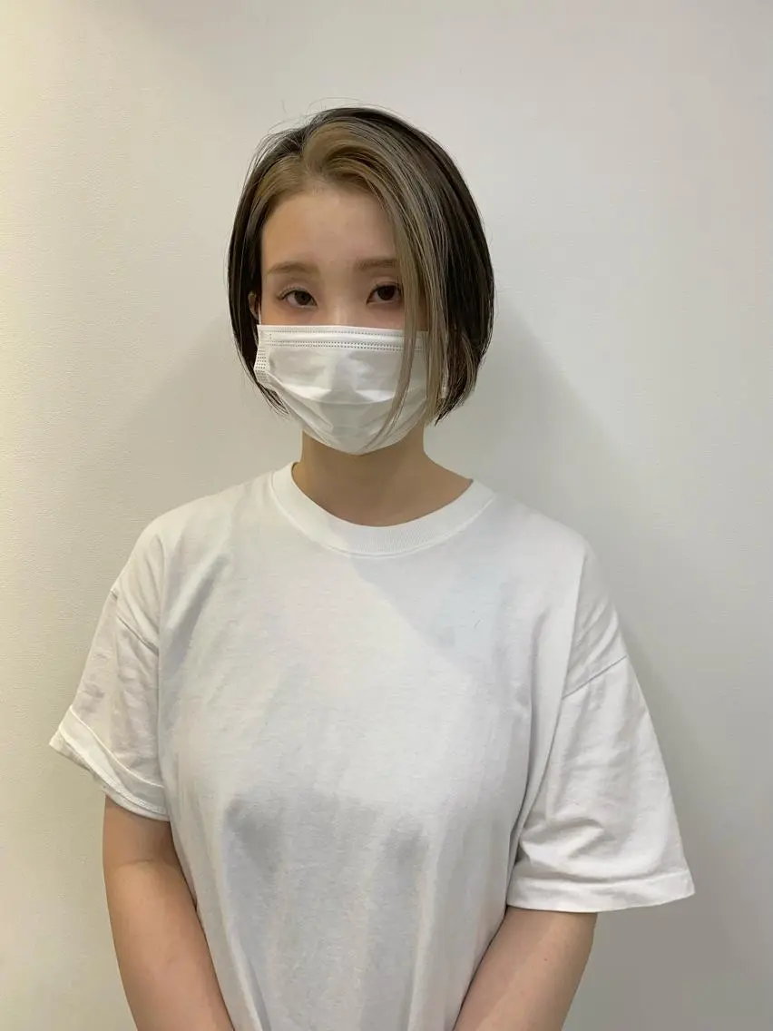 ショート カラー 💫扱いやすい レイヤー/小林陸のヘアスタイル