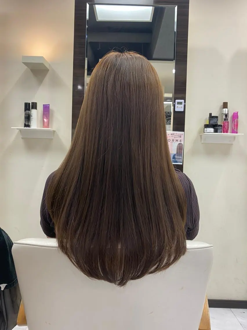 ロング レイヤーカット シャギー 目黒 碧人のヘアスタイル
