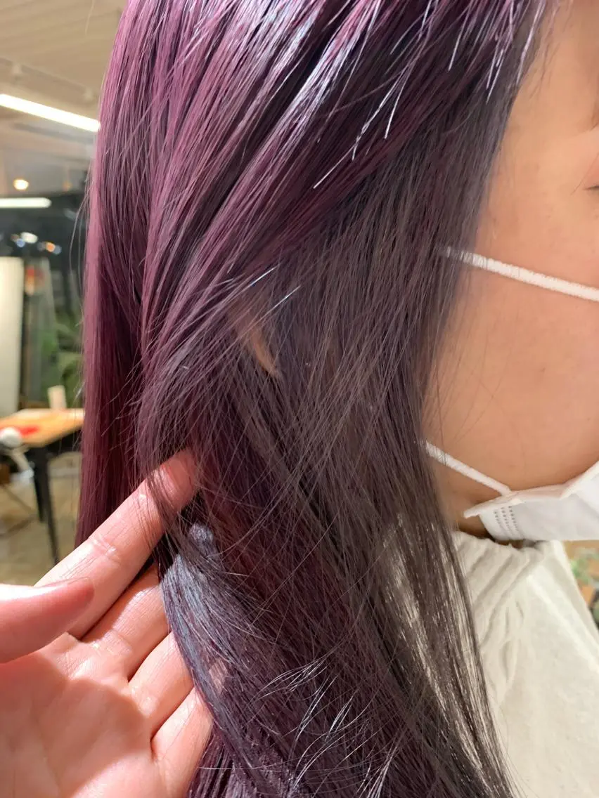 ロング カラー ヘアアレンジ 🐝岡本 柚葉🐝のヘアスタイル