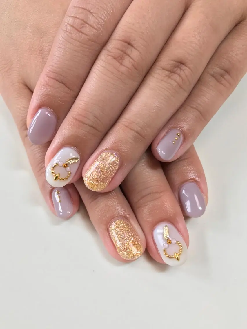 ネイル オフィスネイル 'mm  (ミリ) ＭＡＮＡＭＩのネイルデザイン