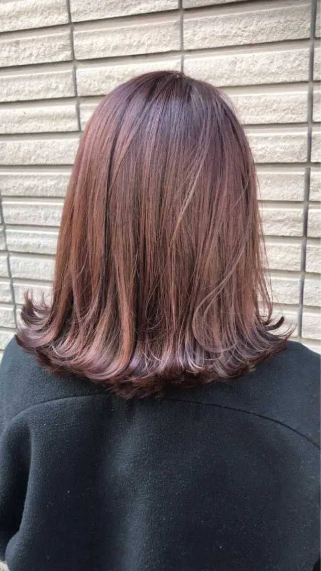 ミディアム ヘアカラー トリートメント en Siena エンシエナのヘアスタイル