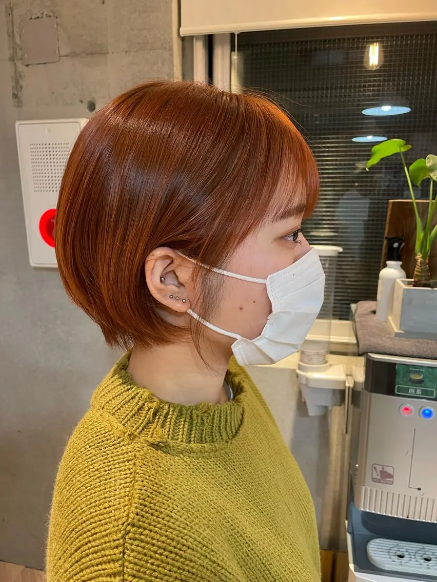 ショート カラー しのはら まどかのヘアスタイル