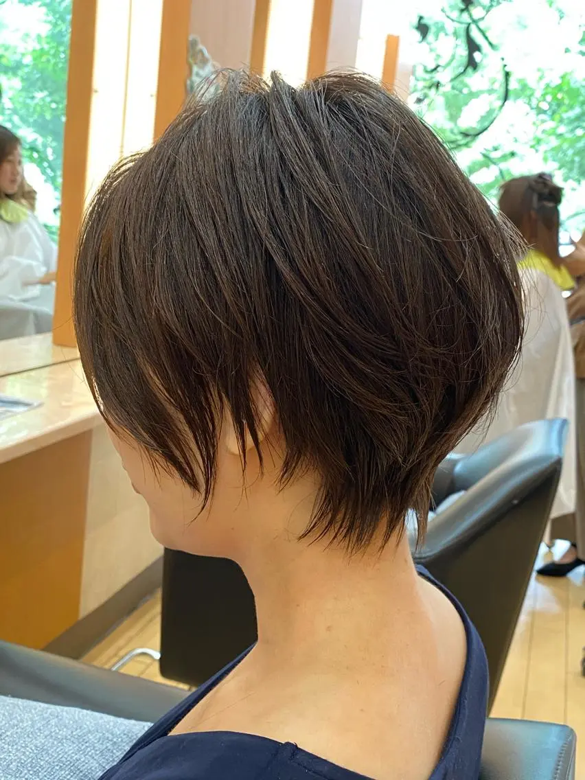 ショート カット ヘアカラー トリートメント ✂︎ショートの匠✂︎ 坂巻 慶輔のヘアスタイル
