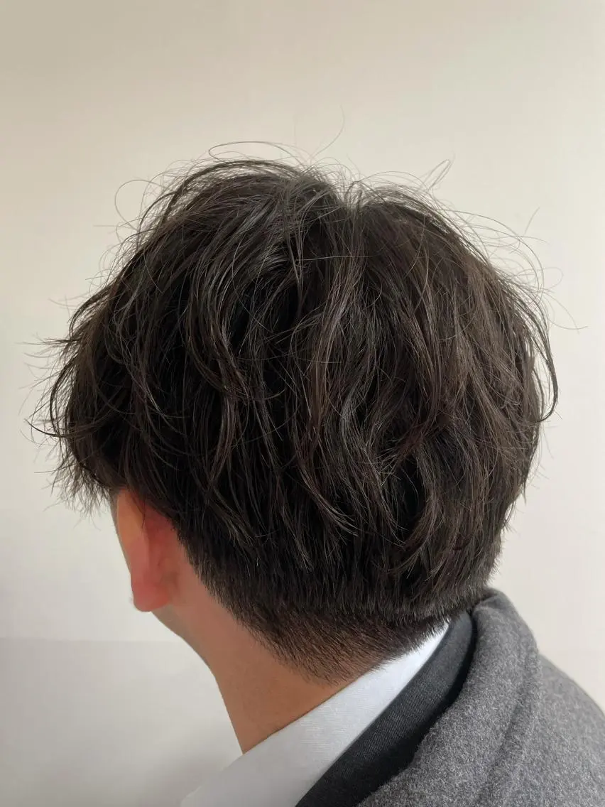 パーマ メンズ メンズパーマ スパイラルパーマ 中野 健人のヘアスタイル