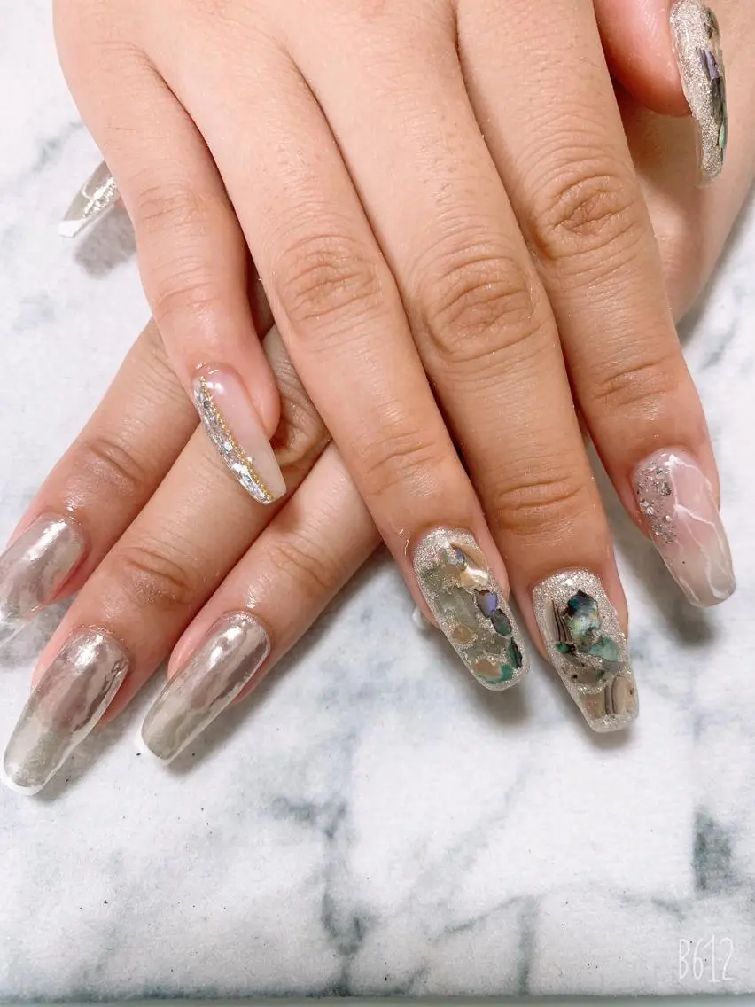 ネイル 🌙🫧CHARME (RUKA)🦋🫧のネイルデザイン