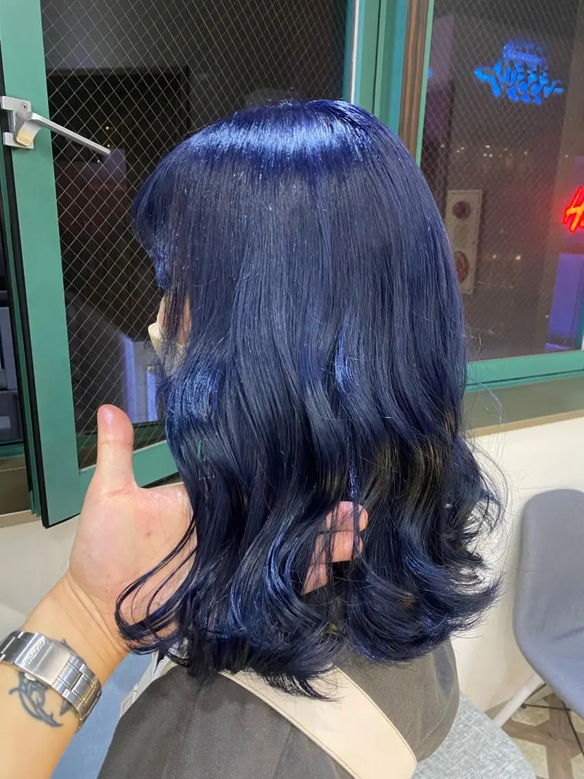 ミディアム カラー jill by gisel＿のヘアスタイル