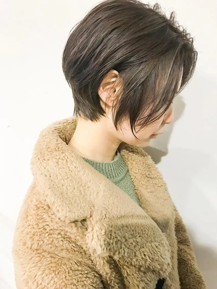 ショート カラー ショート/レイヤー なら石井知希のヘアスタイル