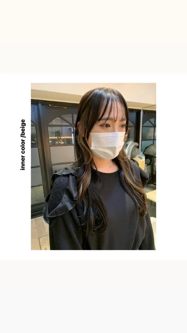 ロング カラー パーマ ヘアアレンジ メンズ キッズ ネイル マツエク・マツパ アイブロウ 透明感カラー 眉カラー ナチュラル hiro【沿線で叶う 似合わせhair】のヘアスタイル