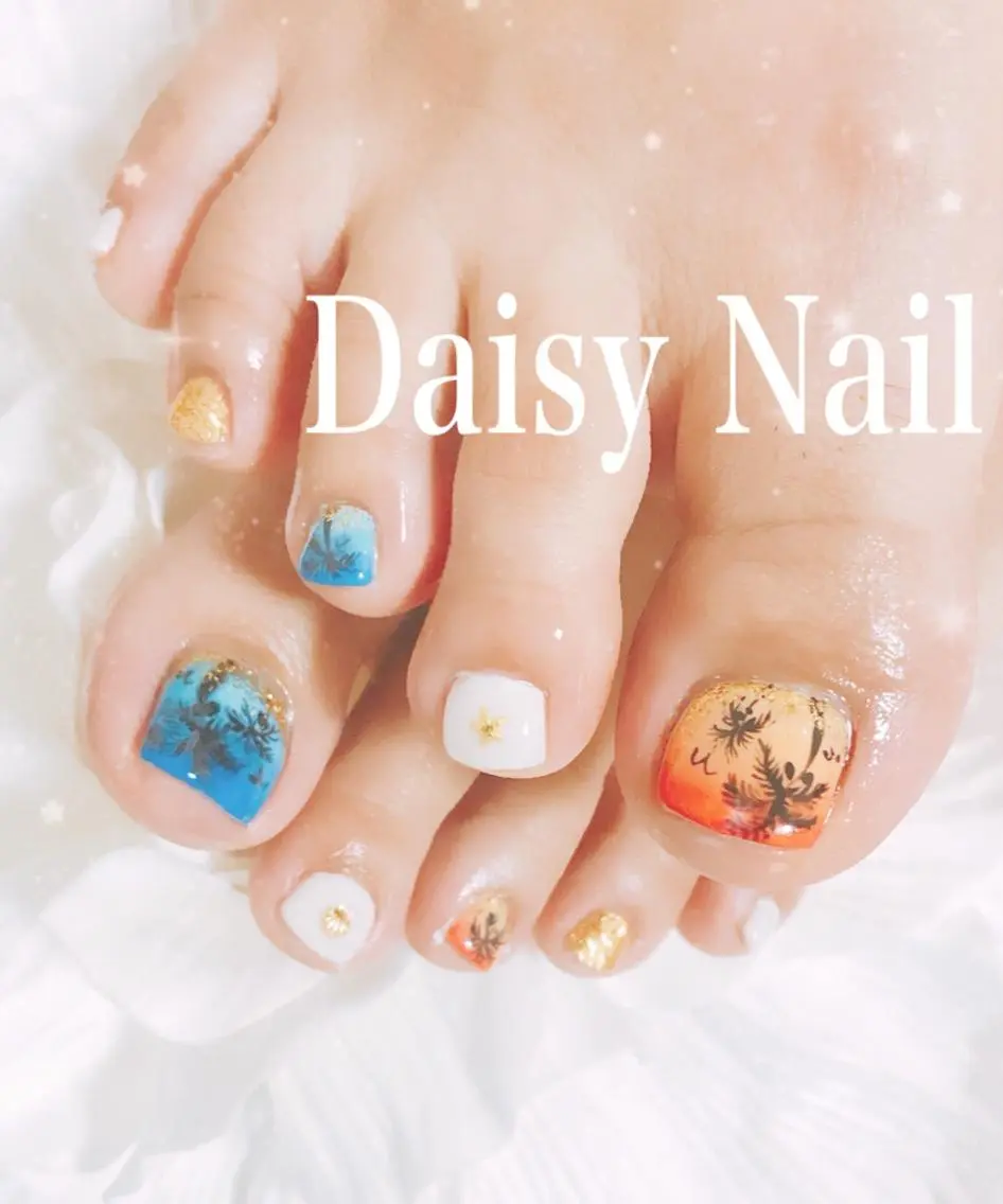 ネイル フットネイル Daisy Nailのネイルデザイン