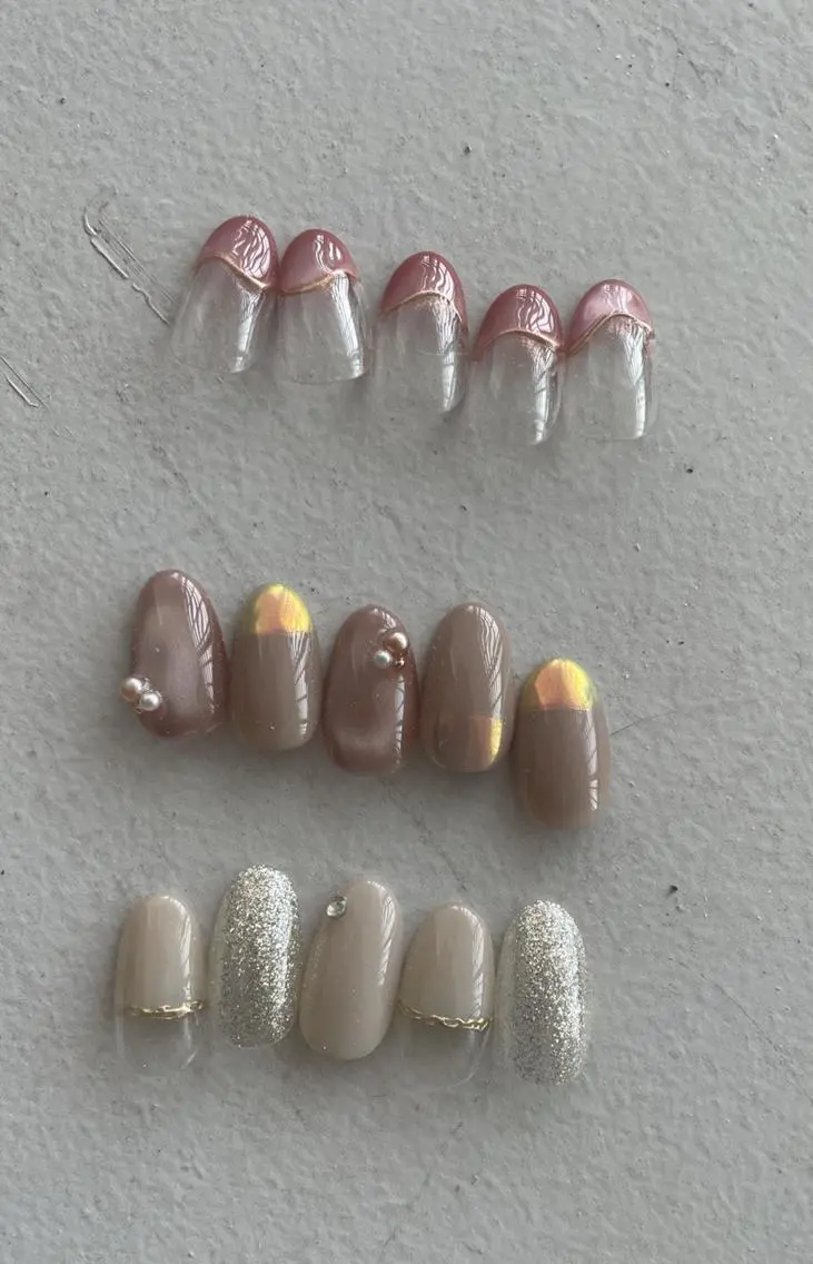 ネイル ハンドネイル Bio nail 【miyuu】のネイルデザイン