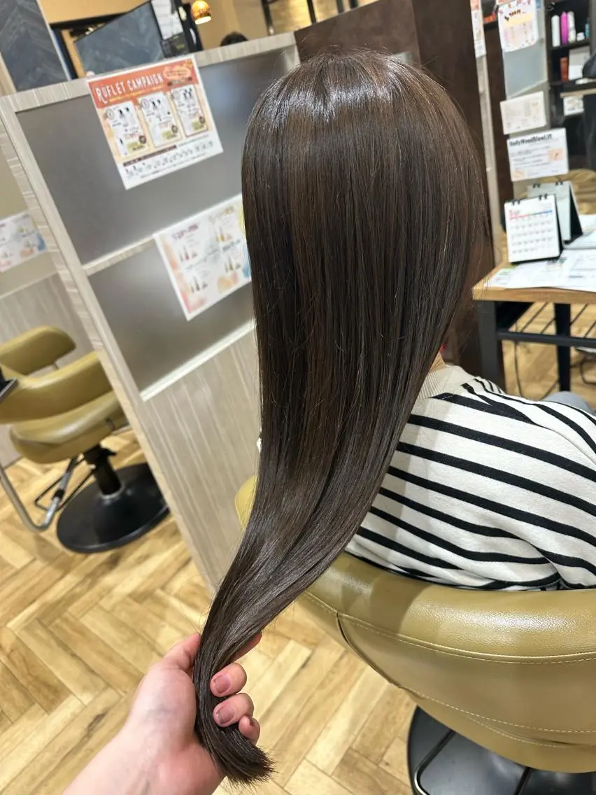 ロング カラー ヘアカラー arl 豊田店のヘアスタイル