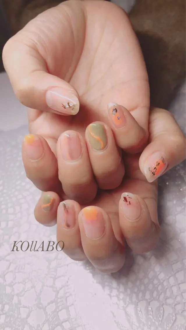 ネイル KOLLABO nailのネイルデザイン