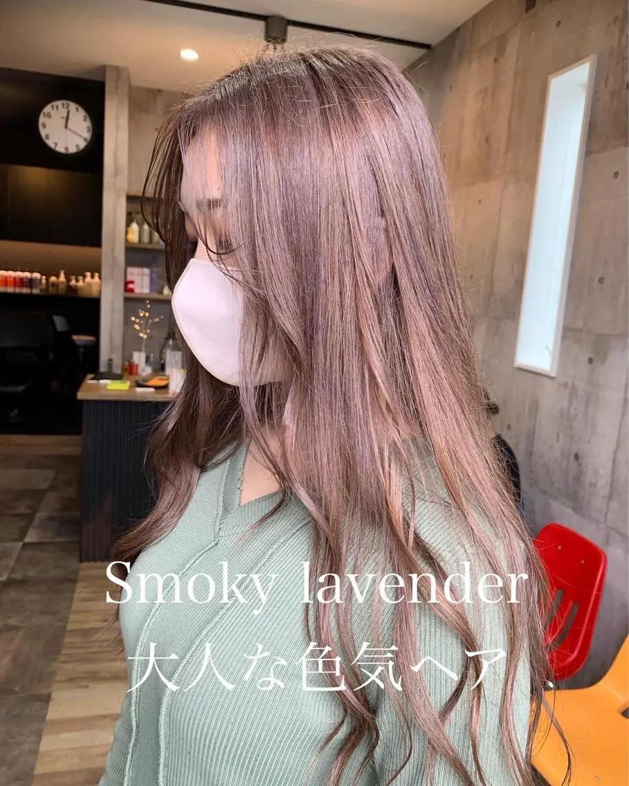 ロング ヘアカラー トリートメント yoshihara yuukiのヘアスタイル