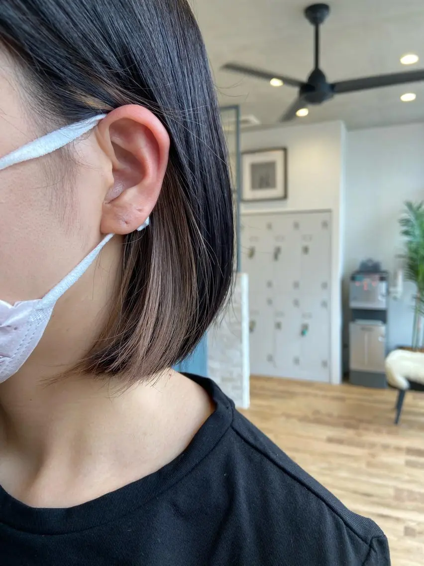ショート カラー 川崎のカラー職人🥣 kentaのヘアスタイル