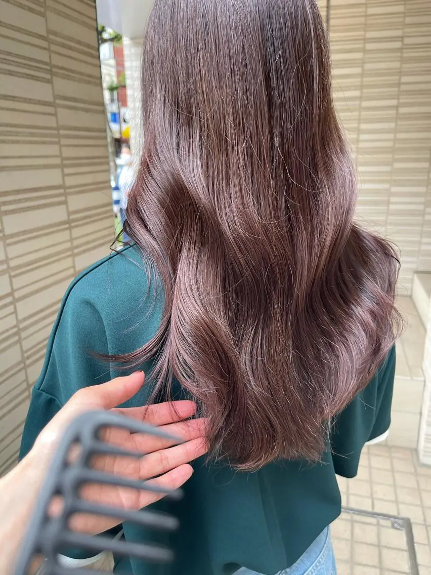カラー 竹尾 優斗のヘアスタイル