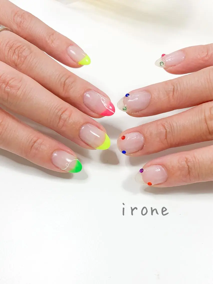 ネイル 小さなサロン ironeのネイルデザイン