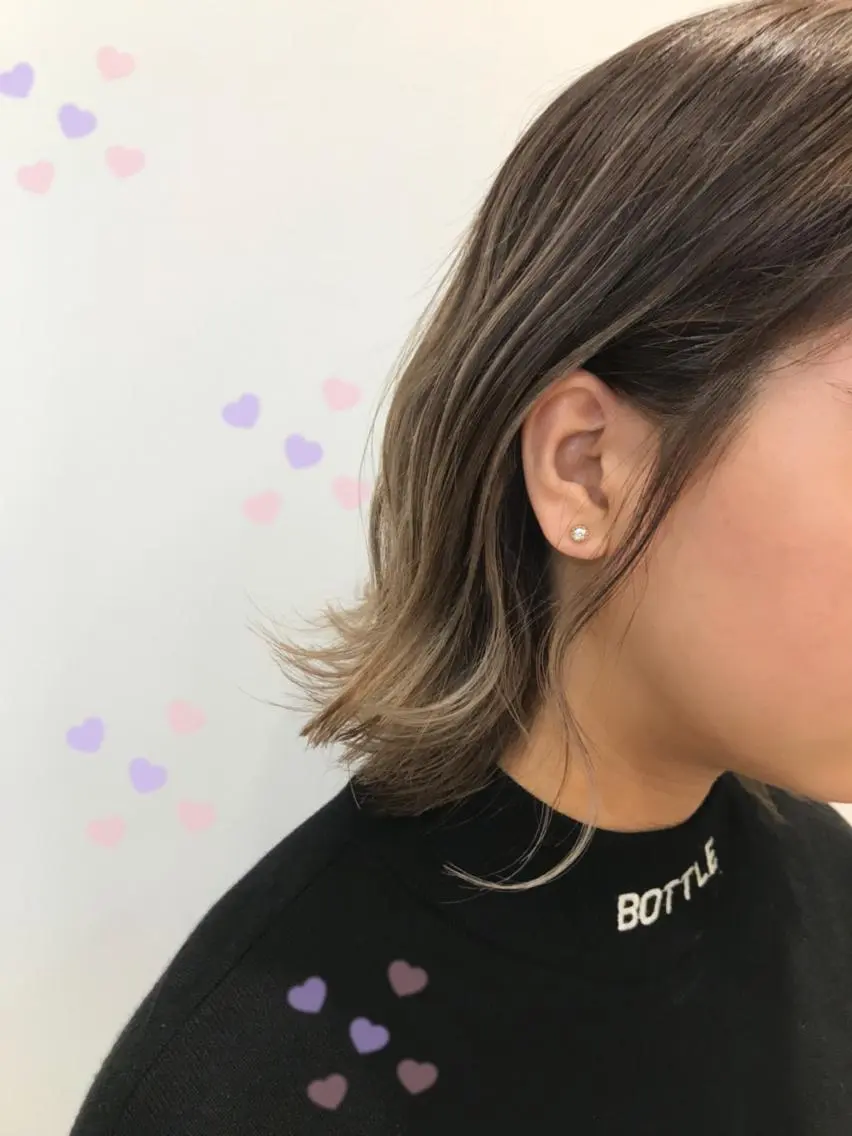 カラー ハイライトカラー 新宿駅近♡個室 ♡関口三都季🌜のヘアスタイル