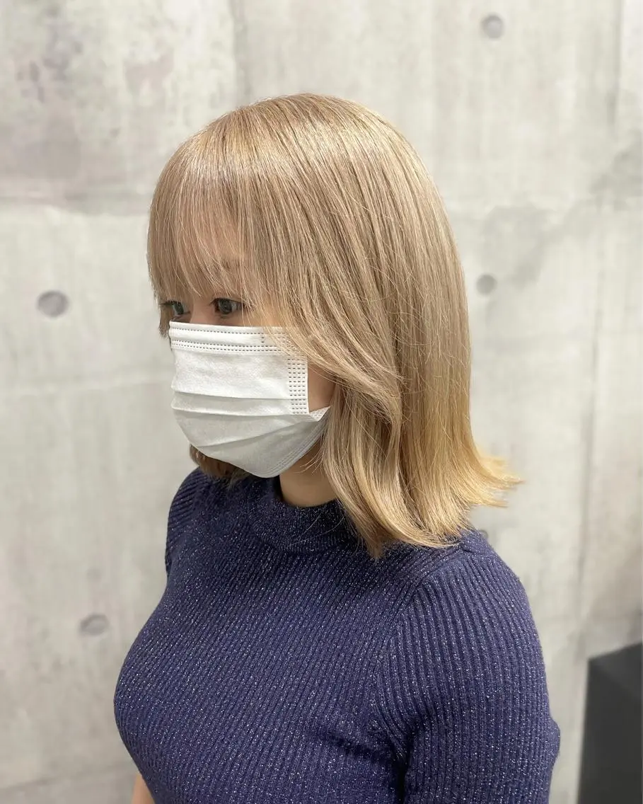 カラー オオカワユウキ 🎀newi池袋のヘアスタイル