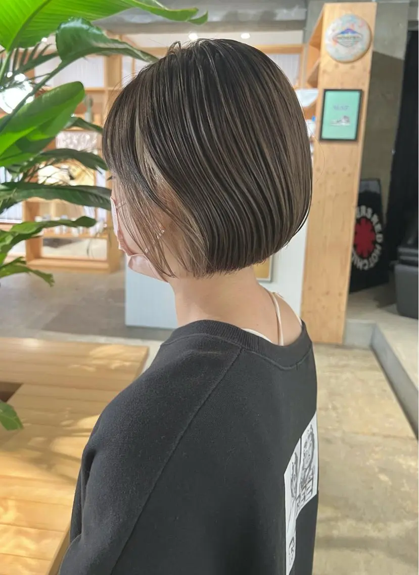 ミディアム 藤本 祥実のヘアスタイル