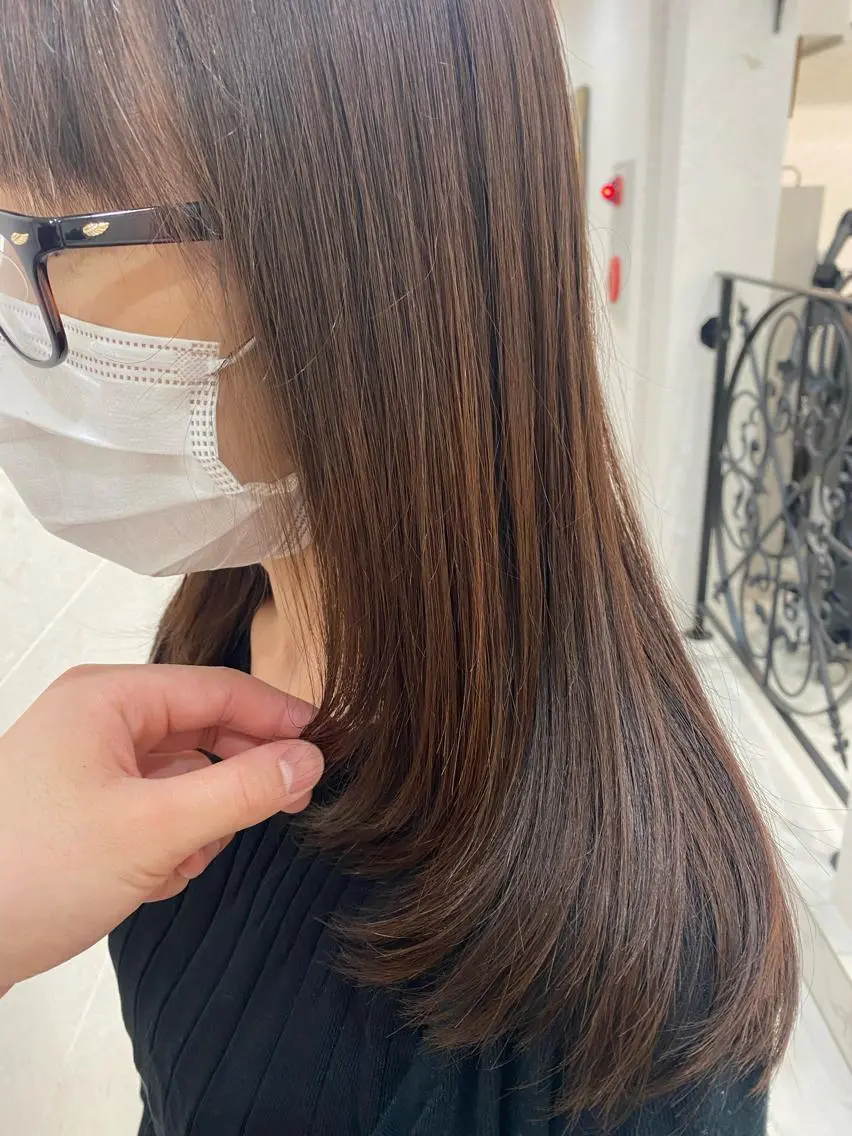 セミロング shanti 渡辺新也✂️のヘアスタイル