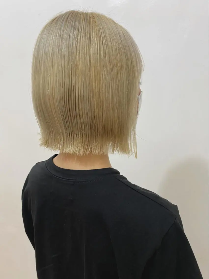ミディアム カラー アレンジ&ショート 💙YUKINOのヘアスタイル