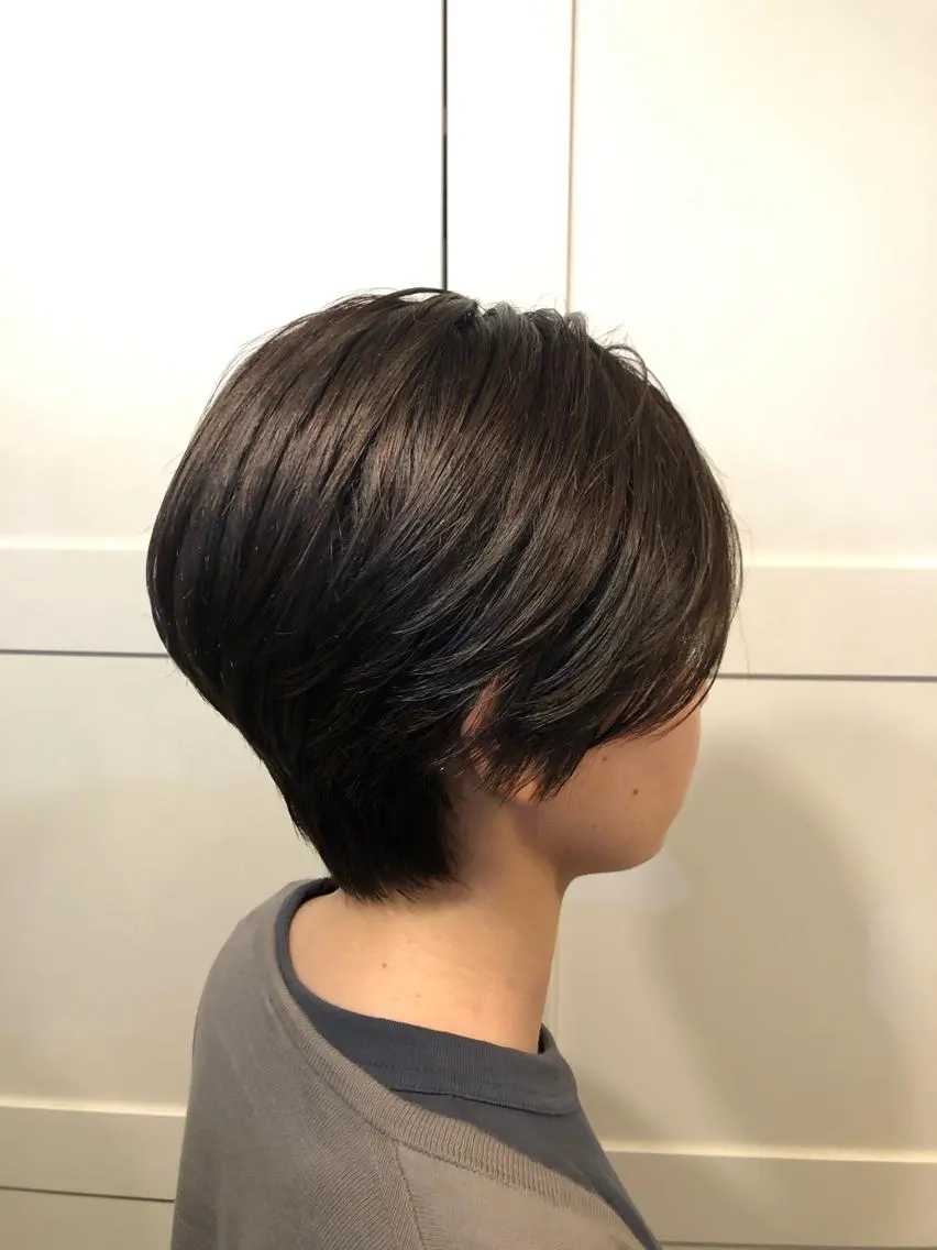 ショート カラー カット ヘアカラー トリートメント ish by fan .代表✂️木谷宏夢のヘアスタイル