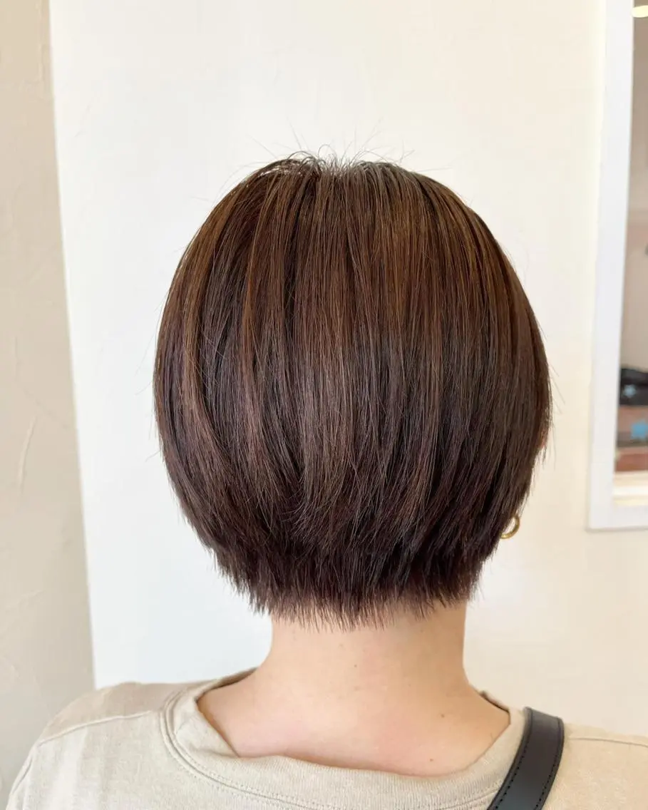 ショート カラー ダブルカラー ハイライトカラー インナーカラー ハイライト 髪質改善 justbeauty CiNQのヘアスタイル