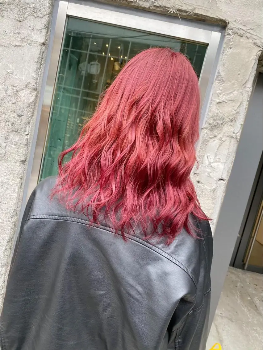 セミロング カラー ヘアカラー トリートメント アニメカラー髪質改善 🎀🐰堀川智史🎀のヘアスタイル