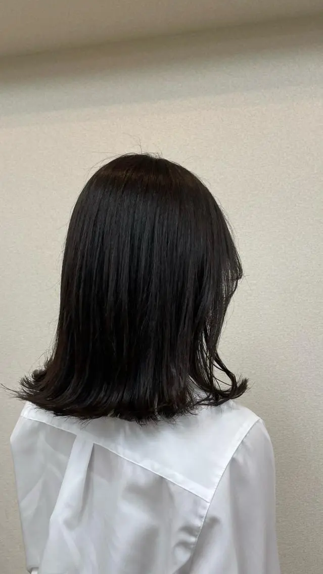 ミディアム もりたみかこ 美容師お休み中のヘアスタイル