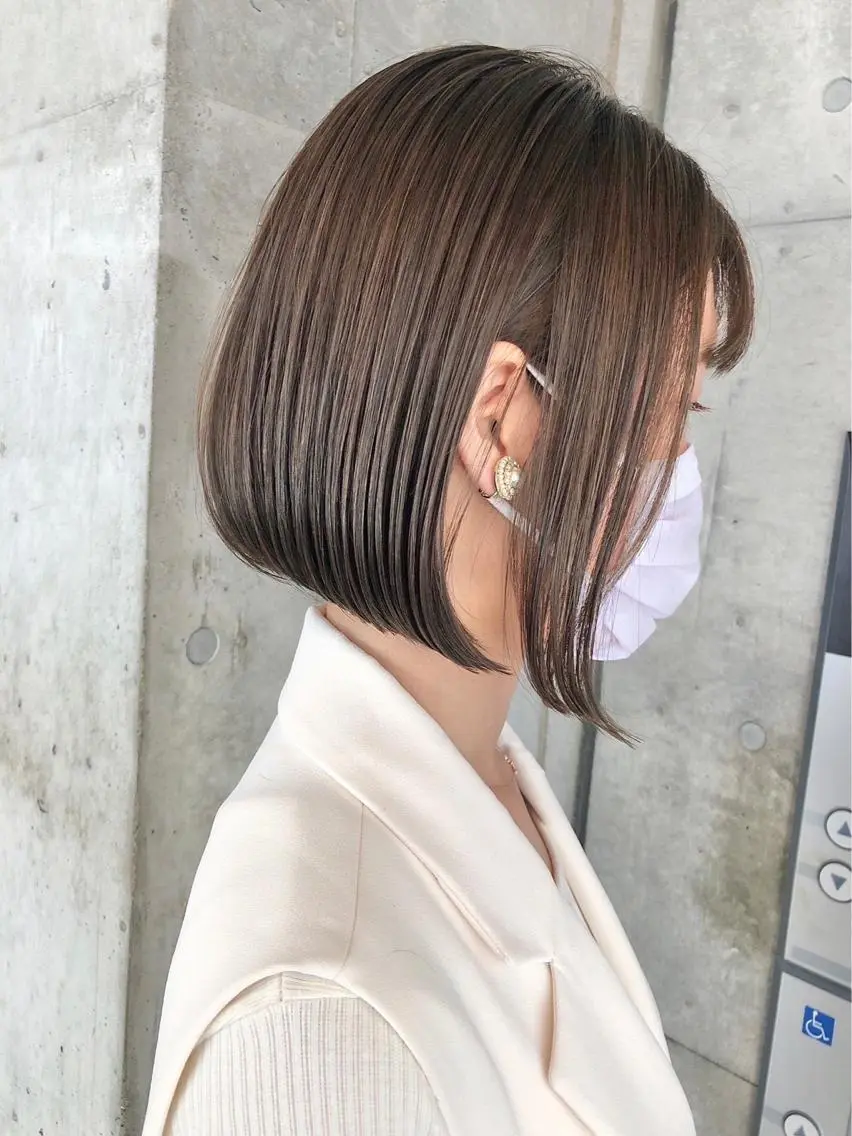 ショート カラー ハイトーンカラー ボブ カット ヘアカラー トリートメント ✨メンズスタイル✨ Daiのヘアスタイル