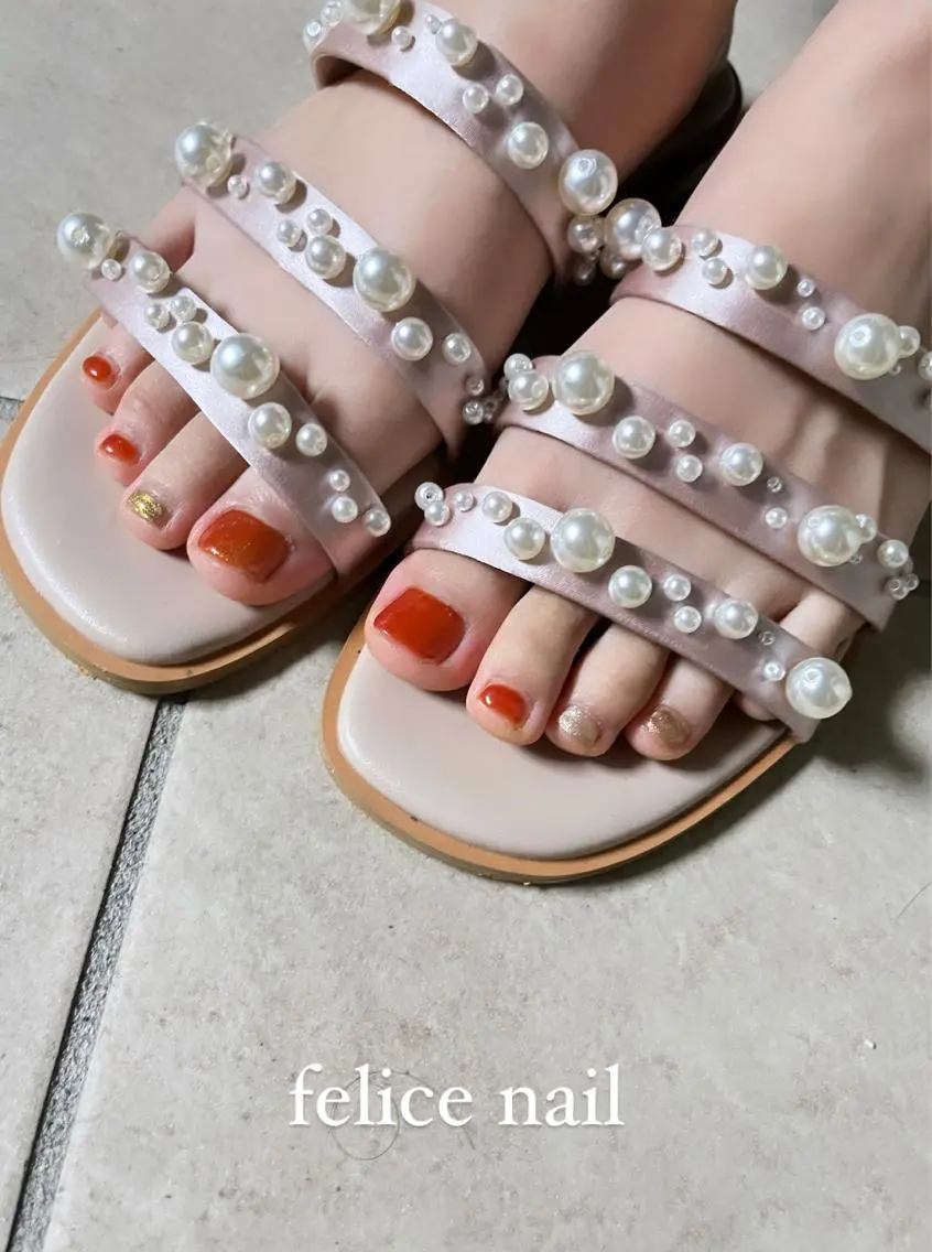 ネイル フットネイル felice nailのネイルデザイン