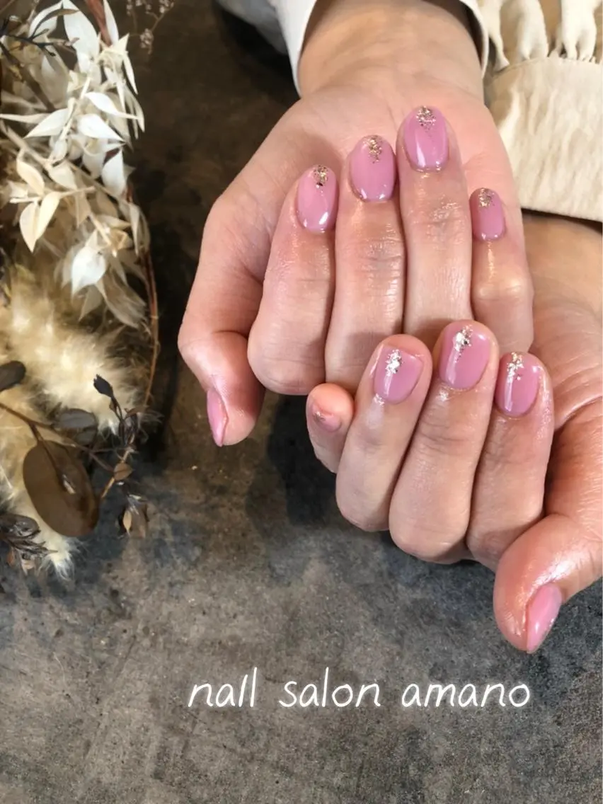 ネイル フラワーネイル ジェルネイル 大理石ネイル(マーブル) ニュアンスネイル シンプルネイル nail salon amanoのネイルデザイン
