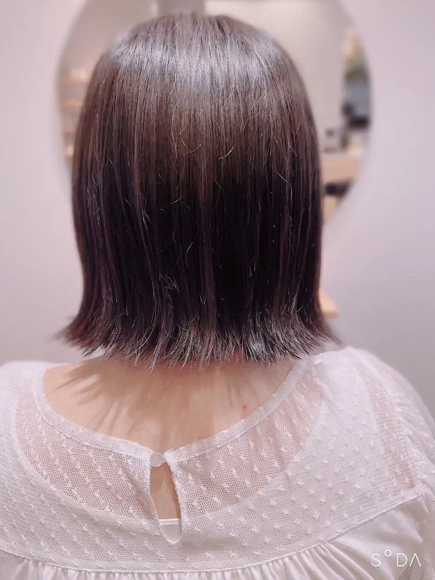 ミディアム カット YASUHA ヤスハのヘアスタイル