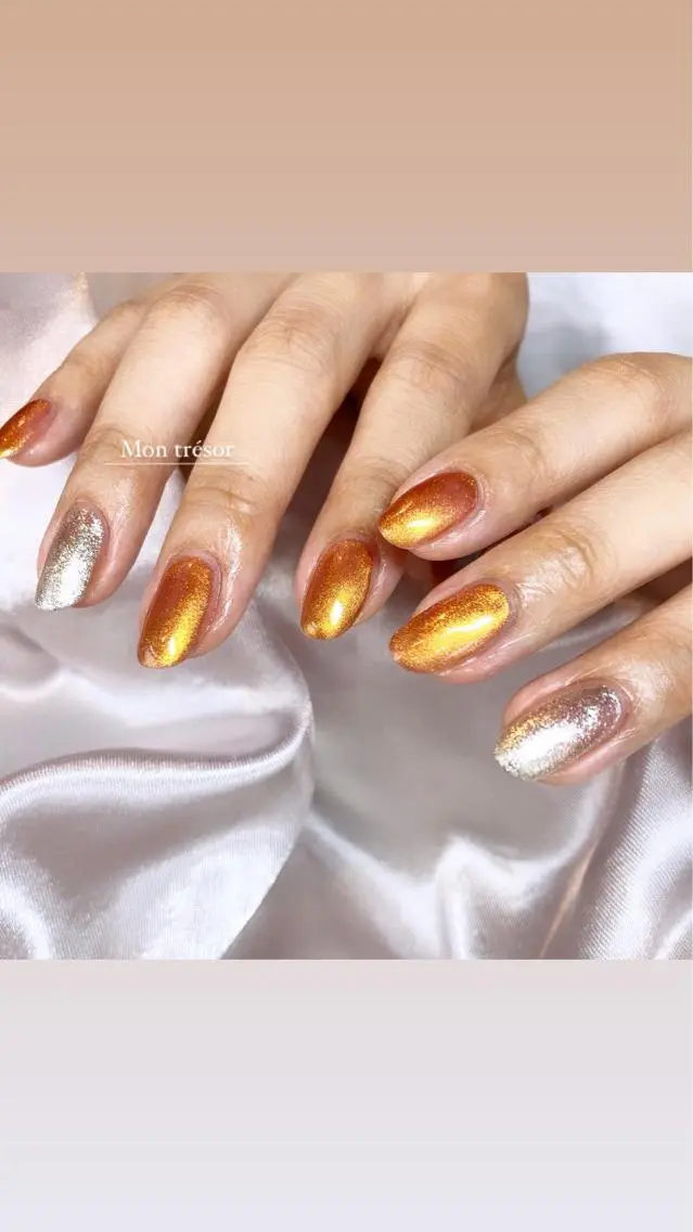 ネイル マグネットネイル Nail salon Nuit(ニュイ)のネイルデザイン