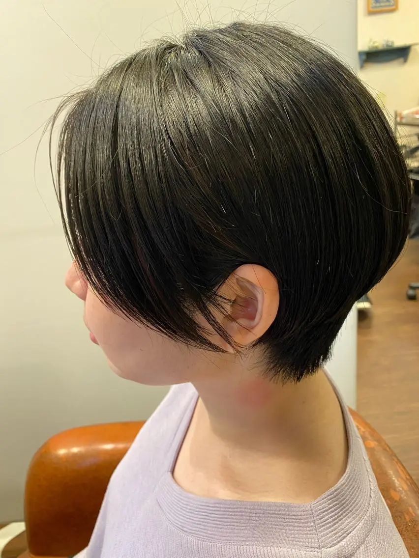 ショート liL hair サトウリョウタのヘアスタイル