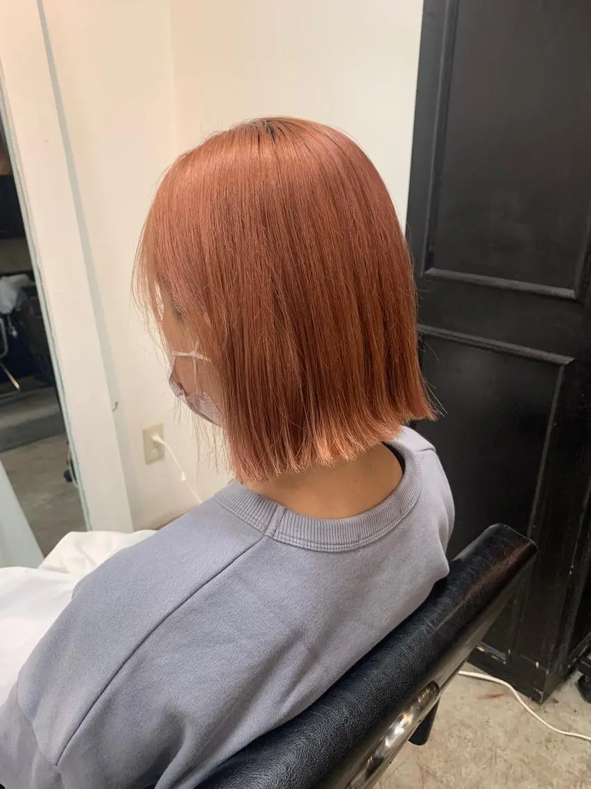 ショート ボブ カット ヘアカラー トリートメント 似合わせレイヤー カット/KANNAのヘアスタイル