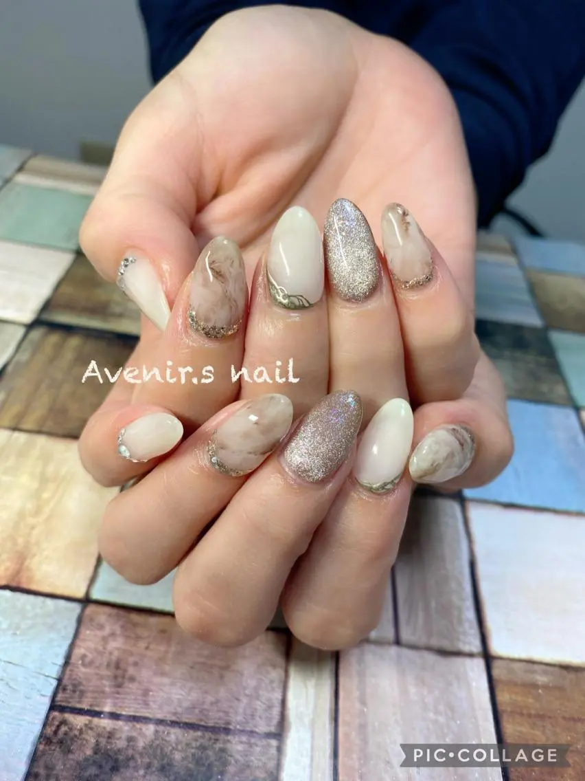 ネイル フラッシュネイル Home Salon Avenir.のネイルデザイン