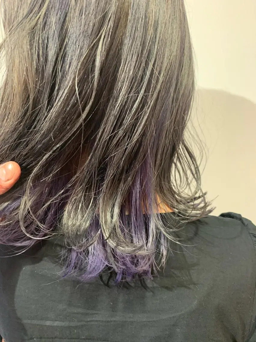 ミディアム ヘアカラー トリートメント ヘッドスパ ヘアセット 大宮/山口 竣也のヘアスタイル