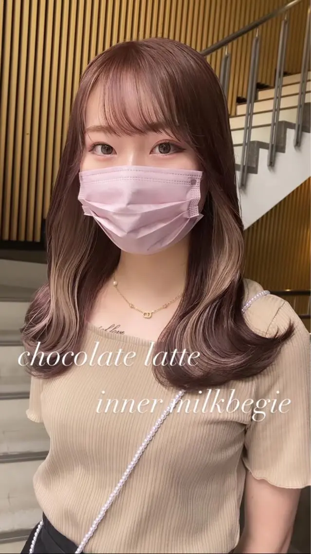 ロング カラー Selenehair 三条本店のヘアスタイル