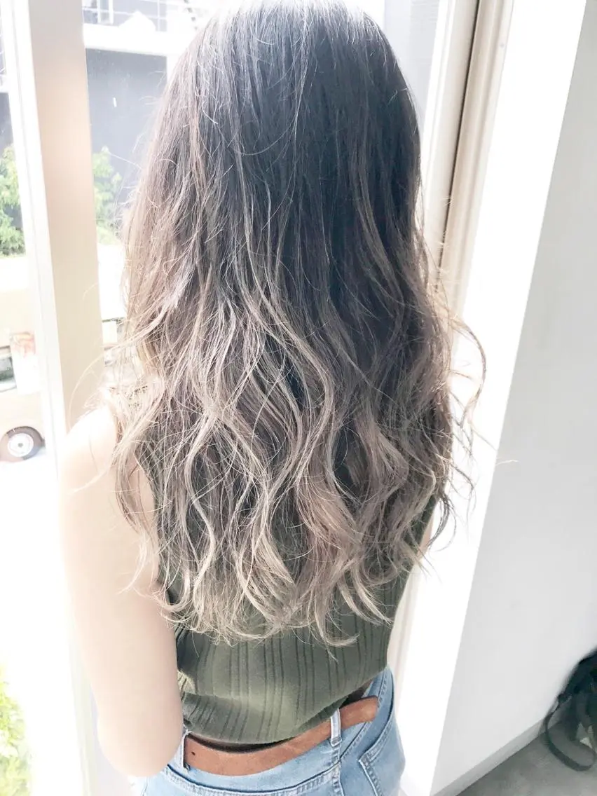 ロング カラー ヘアカラー トリートメント 【完全マンツー 恵比寿】佐藤 翔のヘアスタイル
