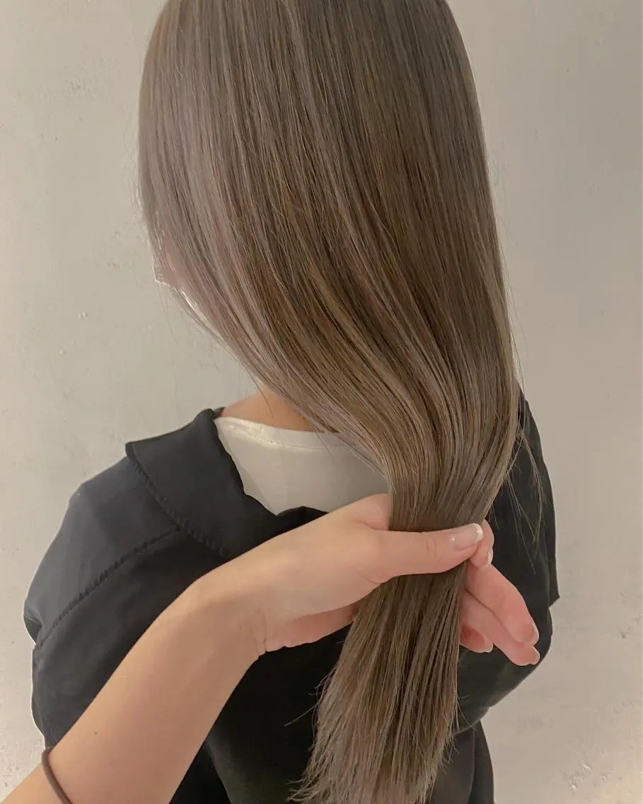 ロング 透明感/縮毛/ボブ CHIHIROのヘアスタイル