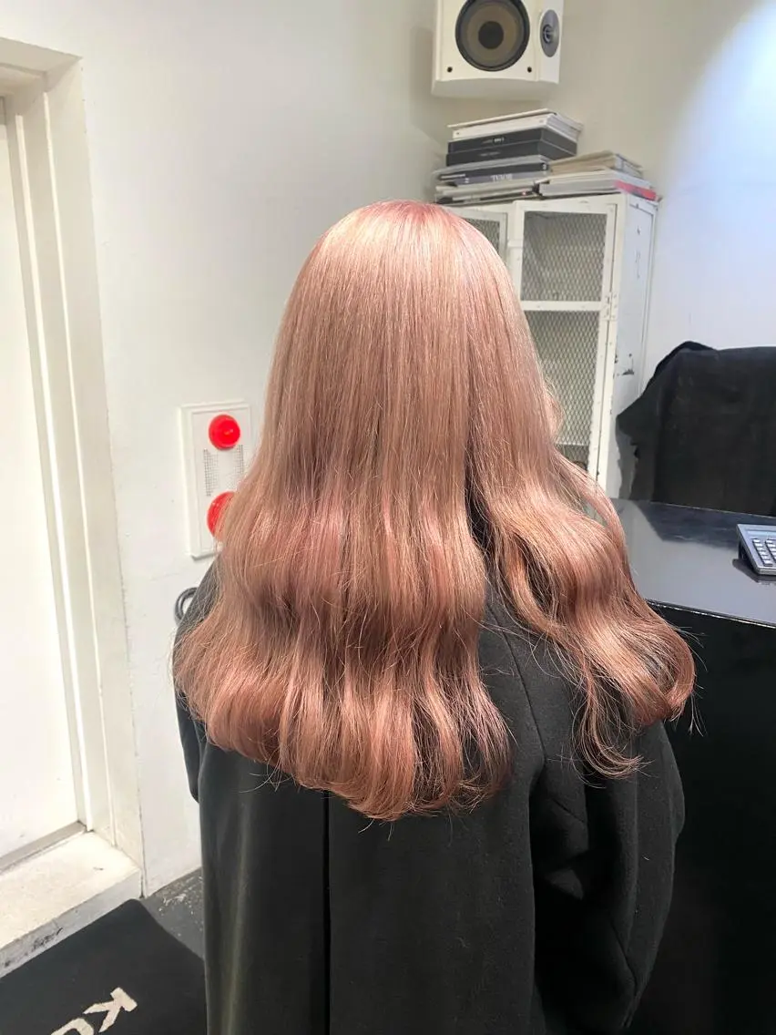 ロング カラー ヘアカラー トリートメント 🎀ミカ/レイヤー/ 韓国ヘア/原宿🎀のヘアスタイル